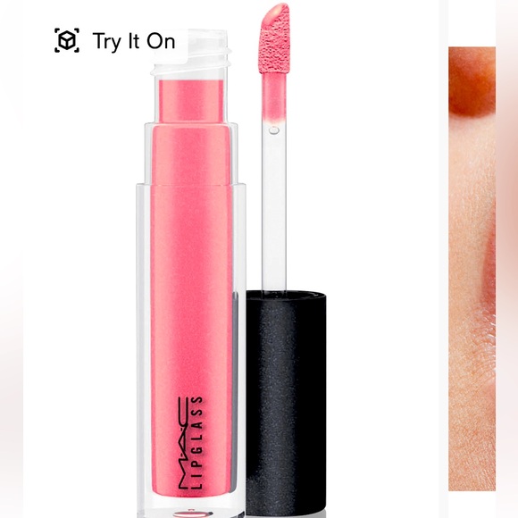 MAC Cosmetics Lipglass in Rosy Pink - Picture 1 of 4